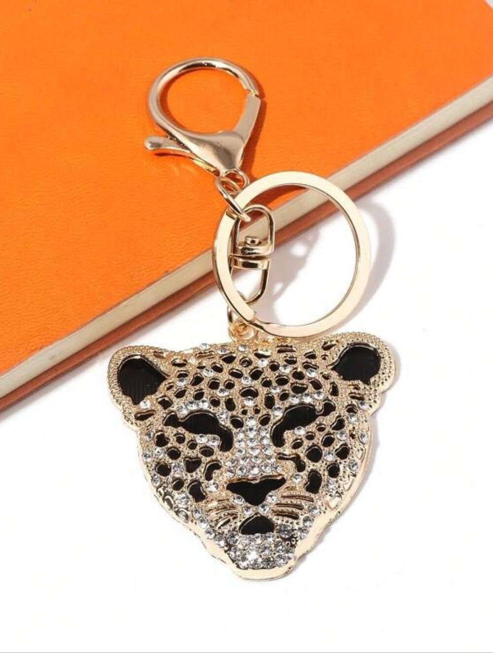 Leopard Charm Keychain - Picture 1 of 9